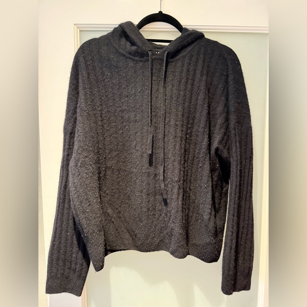 NAADAM Thin Ribbed 100% Cashmere Hoodie